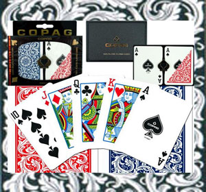 Copag plastic marked playing cards for sale