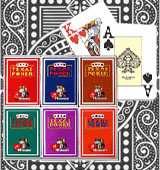 Modiano Texas Holdem marked cards magic