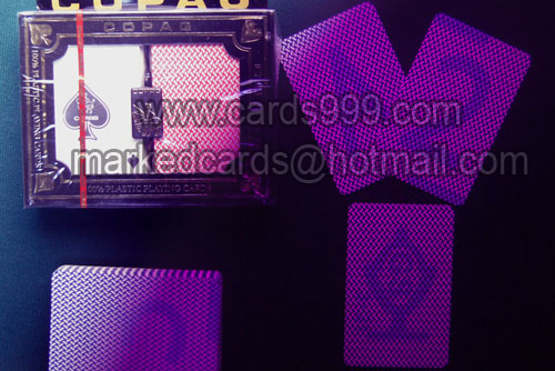 Copag export design plastic marked cards