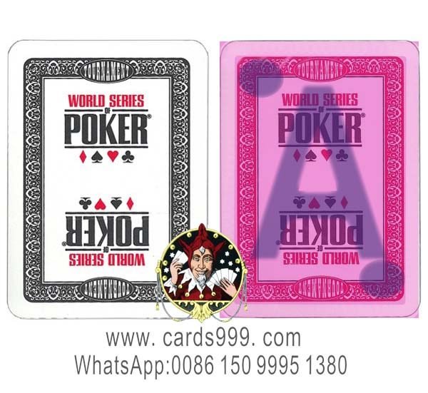 Modiano WSOP infrared marking cards in poker Modiano WSOP infrared marking cards in poker